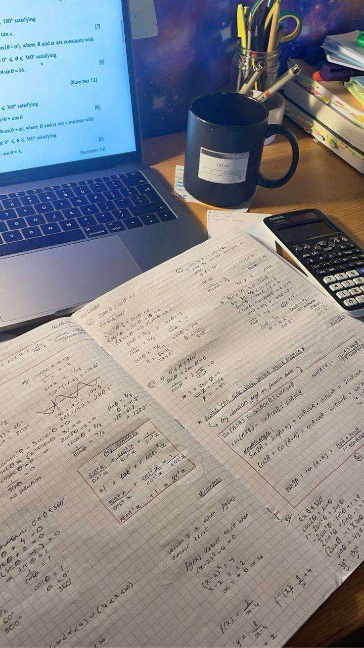 Study desk representing tools that make learning easier